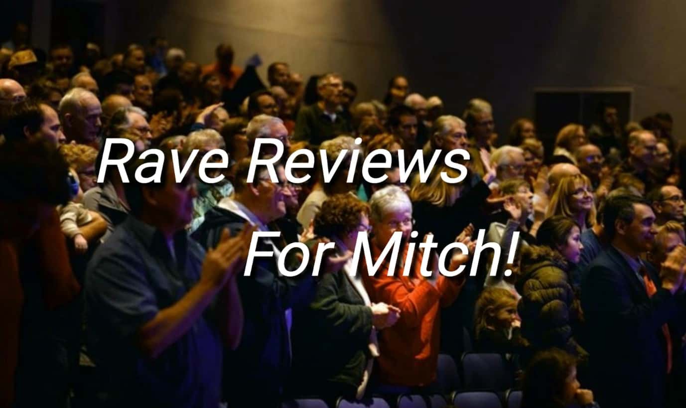 Rave reviews for Magician Mitch Williams